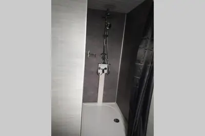 Salle de bains dans l'établissement Tiny house