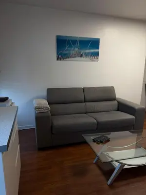 Coin salon dans l'établissement SPACIEUX Appartement de Charme, près de Paris