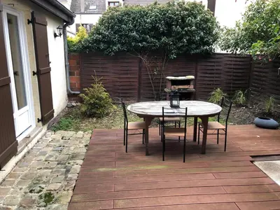 Jardin de l'établissement Chambre privée Triel-sur-Seine