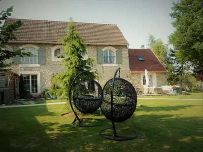 Jardin de l'établissement La Bergerie-en-Vexin