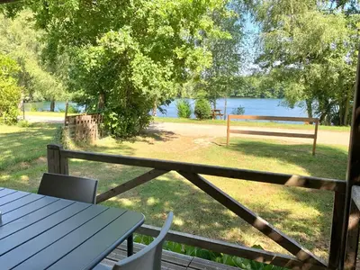 Paysage naturel près de le camping