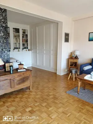 Coin salon dans l'établissement Gîte MAÏ - Classé 3 étoiles