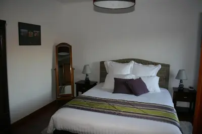 Un ou plusieurs lits dans un hébergement de l'établissement Au Relais de Chaussy
