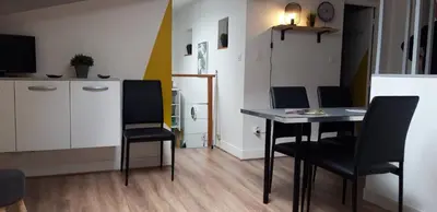 Cuisine ou kitchenette dans l'établissement studio de jack