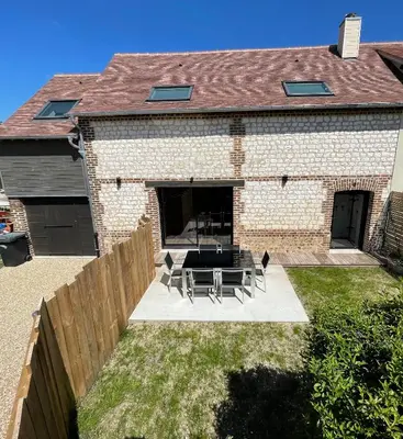 Bâtiment de la maison de vacances