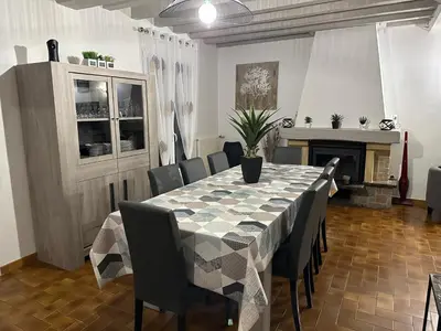 Cuisine ou kitchenette dans l'établissement Escapade entre Terre et Mer
