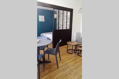 Plan de l'établissement L'oasis : Appartement en centre ville