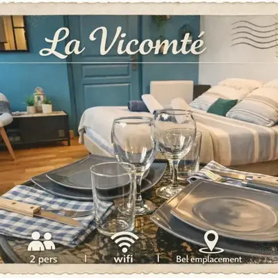 La Vicomté - Quai Henri IV - WIFI gratuit