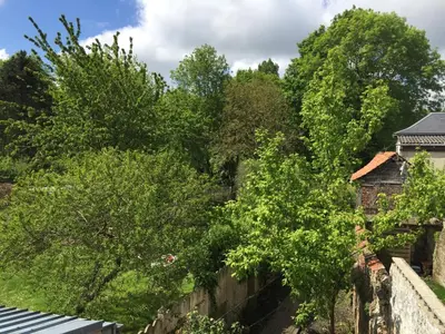 Jardin de l'établissement L'abbevilloise, aux portes de la Baie de Somme
