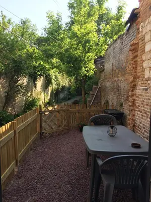 Terrasse ou espace extérieur de l'établissement L'abbevilloise, aux portes de la Baie de Somme
