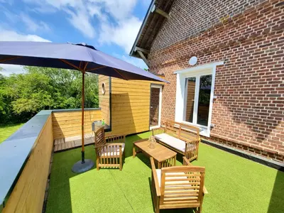 Jardin de l'établissement La Suite du Hameau