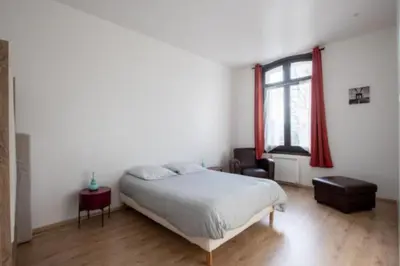 Un ou plusieurs lits dans un hébergement de l'établissement L'escapade Dieppoise - 3 chambres, 1er étage