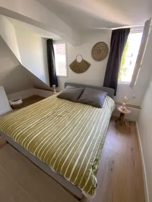 Un ou plusieurs lits dans un hébergement de l'établissement duplex proche gare vue tour Perret avec parking gratuit