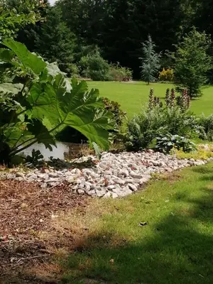 Jardin de l'établissement Chambre E André Le Domaine Des Jardins De Bracquetuit