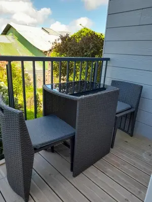 Balcon ou terrasse dans l'établissement LA CLOSERIE D'ISABAULT
