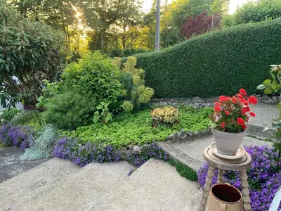 Jardin de l'établissement Maison BelleMondo