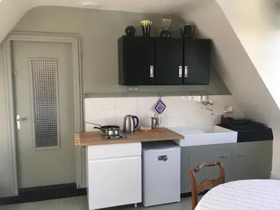 Cuisine ou kitchenette dans l'établissement Maison BelleMondo