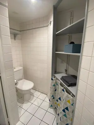 Salle de bains dans l'établissement Charmant studio hypercentre