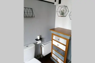 Un ou plusieurs lits dans un hébergement de l'établissement Escapade Normande