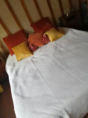 Un ou plusieurs lits dans un hébergement de l'établissement Escapade Normande