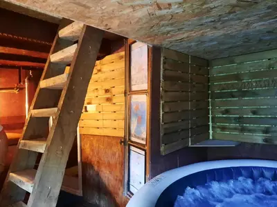 Un ou plusieurs lits superposés dans un hébergement de l'établissement APPART sur l'EAU SPA Proche PARIS