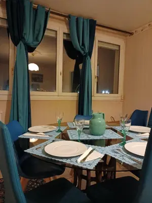 Plan de l'établissement Bleu d'Arques Appartement lumineux et calme