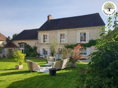 Jardin de l'établissement Gite charm'en Vexin