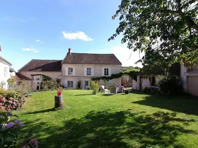 Jardin de l'établissement Gite charm'en Vexin