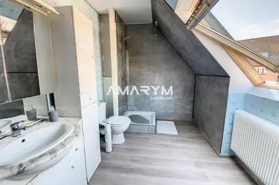 Salle de bains dans l'établissement MD 52 - Élégante Maison avec Terrasse