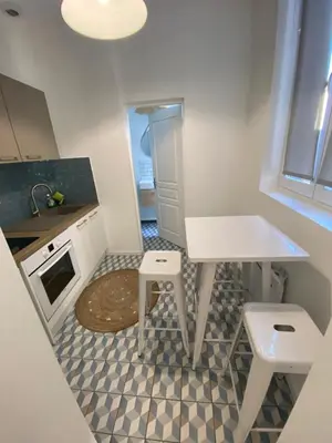 Cuisine ou kitchenette dans l'établissement Appartement Rez de chaussé