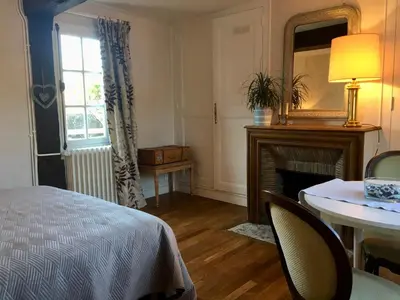 Un ou plusieurs lits dans un hébergement de l'établissement La petite duchesse Vernon Giverny