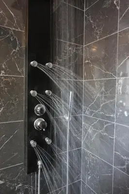 Salle de bains dans l'établissement Les Perles Amiénoises-Suite Luxe Centre-Parking