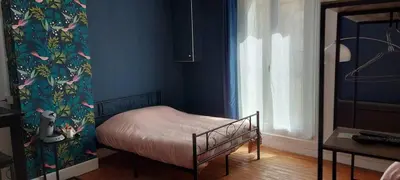 Un ou plusieurs lits dans un hébergement de l'établissement Studio cosy - En plein Centre Ville - 2 pers