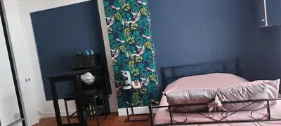 Un ou plusieurs lits dans un hébergement de l'établissement Studio cosy - En plein Centre Ville - 2 pers