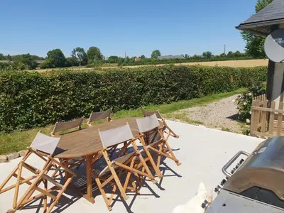 Jardin de l'établissement L'atelier Normand