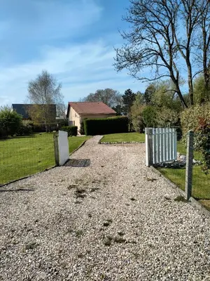 Jardin de l'établissement Gîte berneval le grand