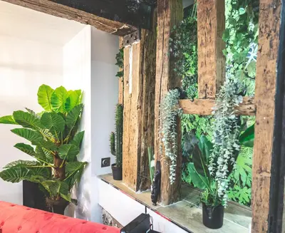 Jardin de l'établissement L'Escapade
