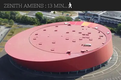 Plan de l'établissement Casamara 2 studio au coeur du parc de la Hotoie