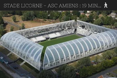 Plan de l'établissement Casamara 2 studio au coeur du parc de la Hotoie
