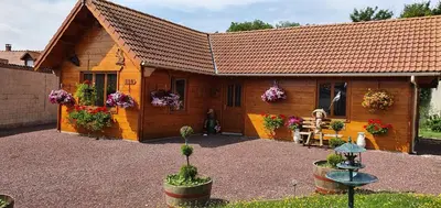 Jardin de l'établissement Le chalet