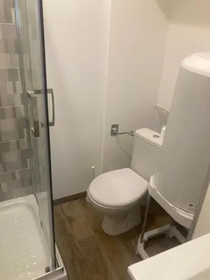 Salle de bains dans l'établissement Le mini cosy