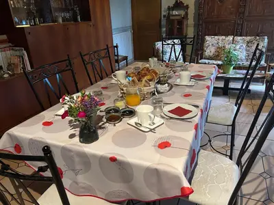 Nourriture dans le B&B/chambre d'hôtes ou à proximité