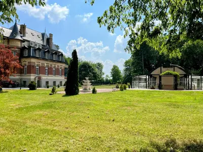 Jardin de l'établissement Château de Moliens
