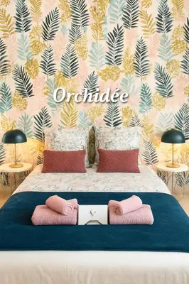 Un ou plusieurs lits dans un hébergement de l'établissement Les Epinettes chambres d'hôtes
