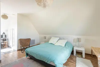 Un ou plusieurs lits dans un hébergement de l'établissement Villa Bel Air