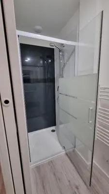 Salle de bains dans l'établissement La Grange