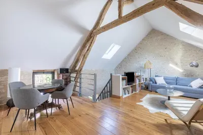 Coin salon dans l'établissement Le petit Saint Léger