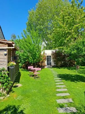 Jardin de l'établissement Gîtes Les Lucioles