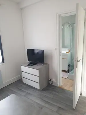 Salle de bains dans l'établissement Studio tino