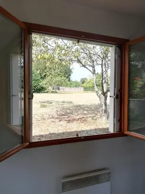 Jardin de l'établissement Le gîte de Vascœuil